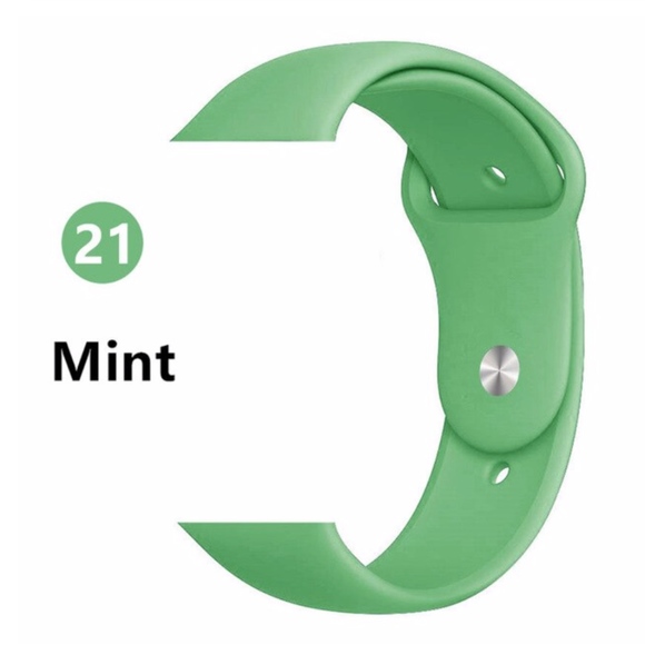 Accessories - NEW MINT Silicone Band For Apple Watch